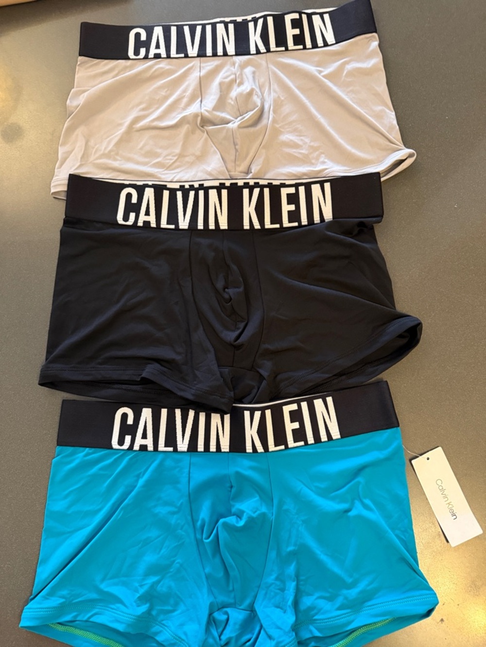 New Calvin Klein Boxer Briefs. Intense Power. Microfiber
